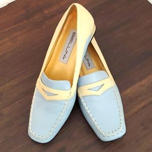 Vintage Bellini Leather Upper Loafers